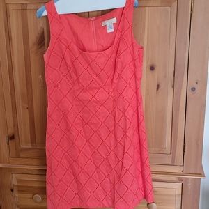 Tabitha Peach Pattern Dress